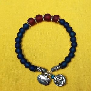 Memory Wire Beach Bracelet.